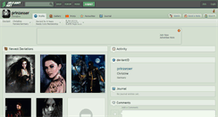 Desktop Screenshot of prinzesser.deviantart.com
