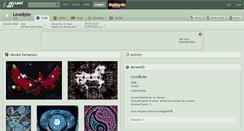 Desktop Screenshot of lovebyte.deviantart.com
