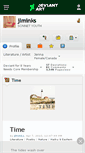 Mobile Screenshot of jlminks.deviantart.com