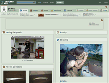 Tablet Screenshot of ipneto.deviantart.com
