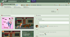 Desktop Screenshot of misaoweaselgirlninja.deviantart.com