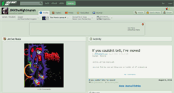 Desktop Screenshot of jinxthenightmaren.deviantart.com
