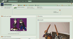 Desktop Screenshot of kiddgrimlock.deviantart.com