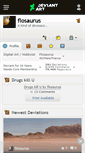 Mobile Screenshot of flosaurus.deviantart.com