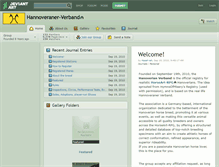 Tablet Screenshot of hannoveraner-verband.deviantart.com