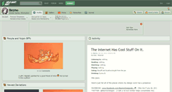 Desktop Screenshot of bezmo.deviantart.com