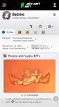 Mobile Screenshot of bezmo.deviantart.com