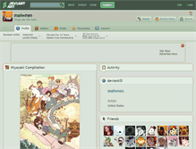 Tablet Screenshot of meiwren.deviantart.com