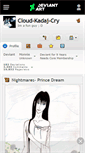 Mobile Screenshot of cloud-kadaj-cry.deviantart.com