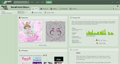 Desktop Screenshot of kawaii-icons-desu.deviantart.com