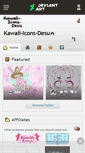 Mobile Screenshot of kawaii-icons-desu.deviantart.com