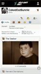 Mobile Screenshot of cokedoutbunnie.deviantart.com