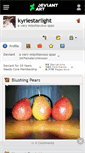 Mobile Screenshot of kyriestarlight.deviantart.com