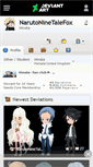 Mobile Screenshot of narutoninetalefox.deviantart.com