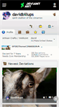 Mobile Screenshot of davidbillups.deviantart.com