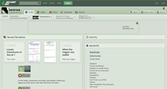 Desktop Screenshot of bararosa.deviantart.com