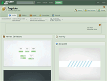 Tablet Screenshot of flugeiden.deviantart.com