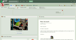 Desktop Screenshot of lina820.deviantart.com