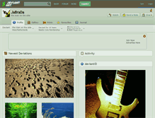 Tablet Screenshot of jabrada.deviantart.com