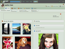 Tablet Screenshot of jupiter-chan.deviantart.com