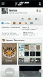 Mobile Screenshot of lannia.deviantart.com