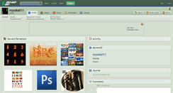 Desktop Screenshot of myszka011.deviantart.com