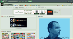 Desktop Screenshot of 1wyrmshadow1.deviantart.com