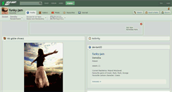 Desktop Screenshot of funky-jam.deviantart.com