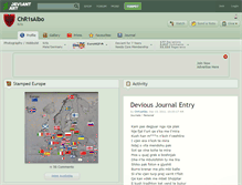 Tablet Screenshot of chr1salbo.deviantart.com