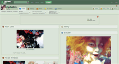 Desktop Screenshot of machui826.deviantart.com