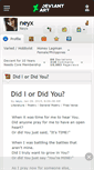Mobile Screenshot of neyx.deviantart.com