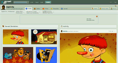 Desktop Screenshot of makinita.deviantart.com