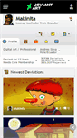 Mobile Screenshot of makinita.deviantart.com