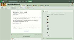 Desktop Screenshot of everythingdragonball.deviantart.com