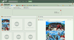 Desktop Screenshot of harkovast.deviantart.com