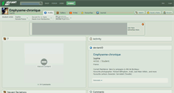 Desktop Screenshot of emphyseme-chronique.deviantart.com