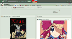 Desktop Screenshot of hinata0321.deviantart.com