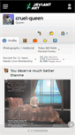 Mobile Screenshot of cruel-queen.deviantart.com