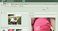 Desktop Screenshot of prinzu.deviantart.com