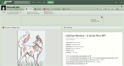 Desktop Screenshot of direwolflilith.deviantart.com