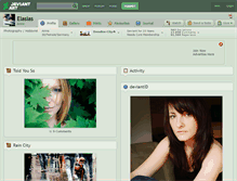 Tablet Screenshot of elasias.deviantart.com