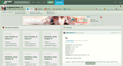 Desktop Screenshot of angelandjess112.deviantart.com