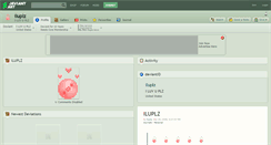 Desktop Screenshot of iluplz.deviantart.com