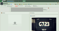 Desktop Screenshot of gonzo723.deviantart.com
