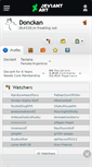 Mobile Screenshot of donckan.deviantart.com