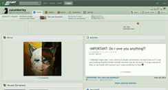 Desktop Screenshot of cucumberley.deviantart.com