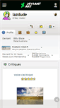 Mobile Screenshot of lazdude.deviantart.com