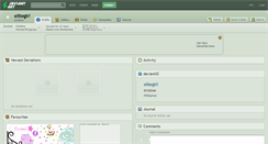Desktop Screenshot of elitegirl.deviantart.com