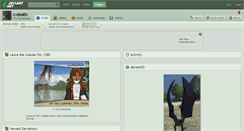 Desktop Screenshot of c-death.deviantart.com