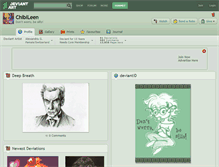 Tablet Screenshot of chibileen.deviantart.com